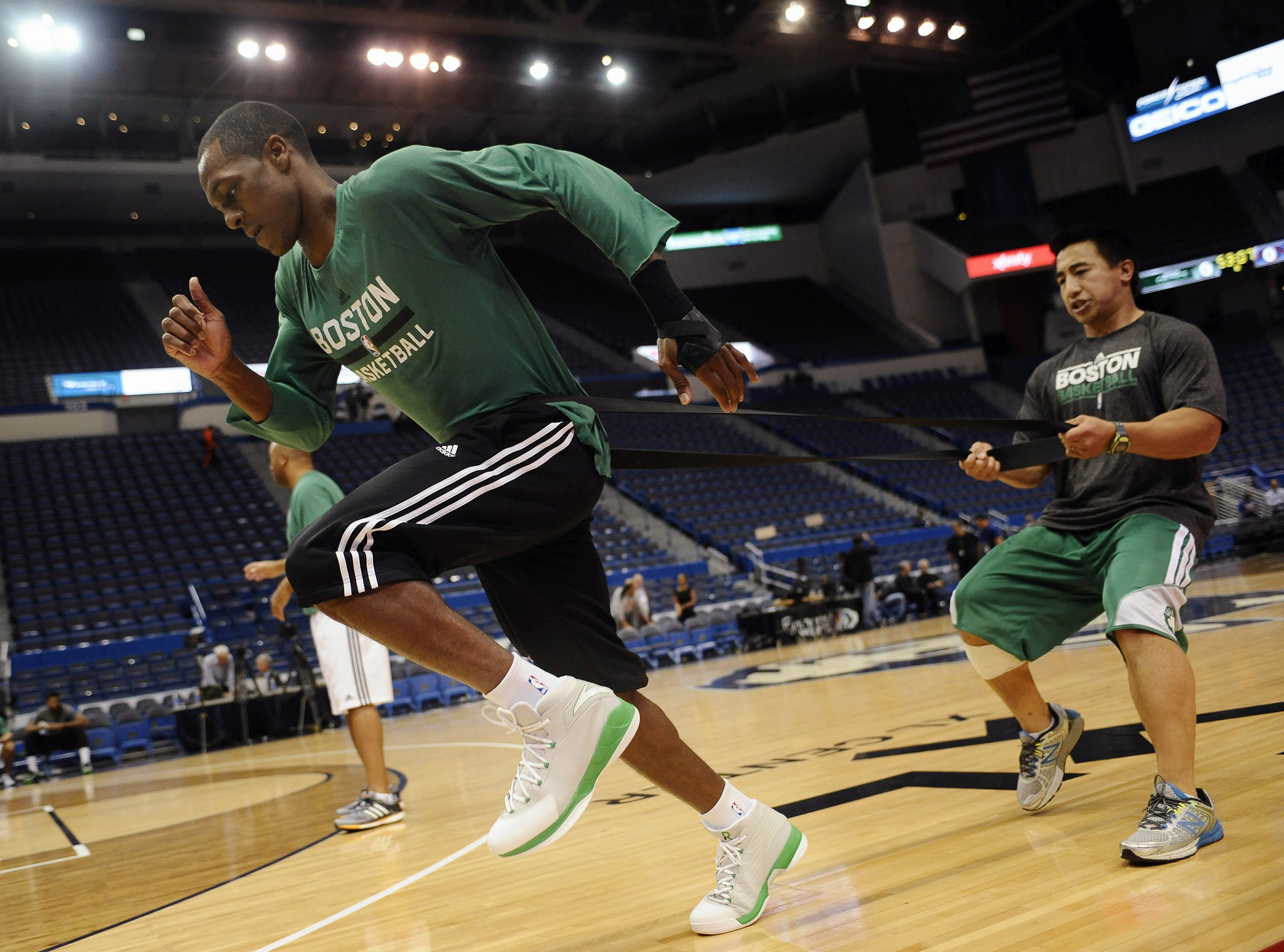 Strength coach Bryan Doo announces departure from Boston Celtics Rajon-rondo-bryan-doo-eca736c16a749729