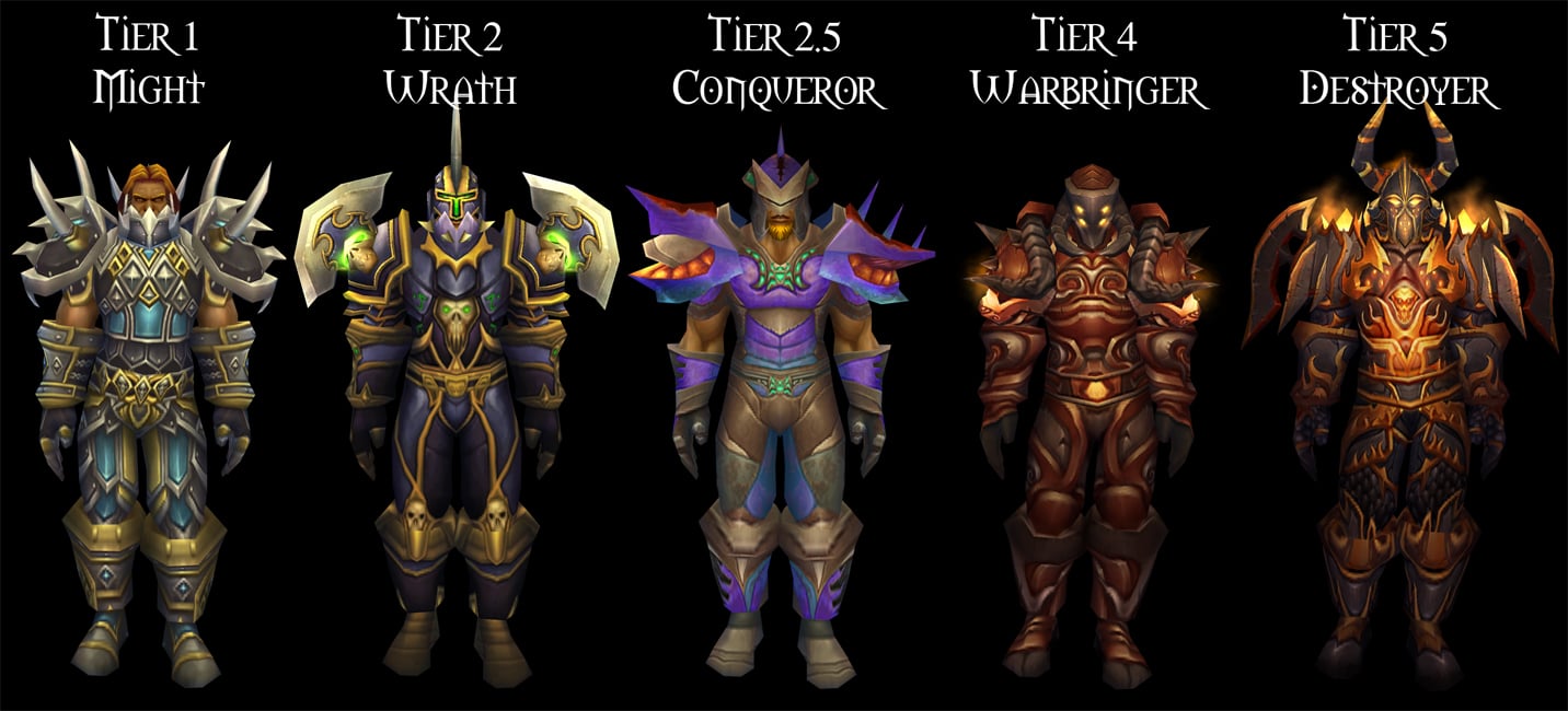 Sets Tiers guerrier Warrior1