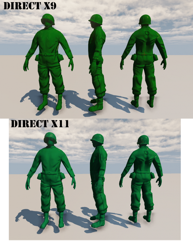 Topic : ARMY MEN III Soldier_Render_Comparision