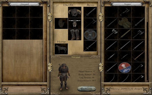 [SP][EN] Skyrim: Civil War Inventory