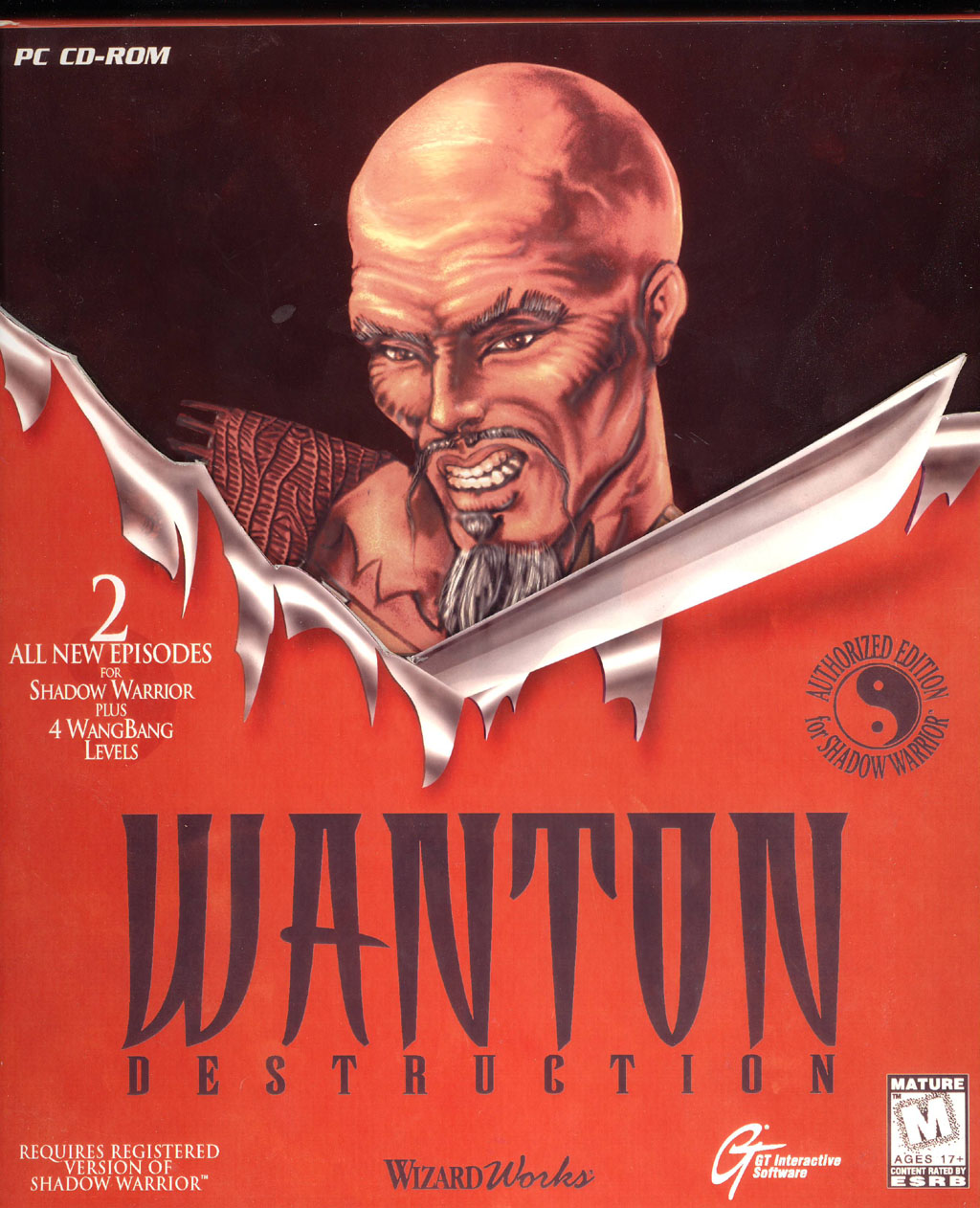 Guerrero de las Sombras: Wanton destrucción (Portable) WD_Cover_Closed