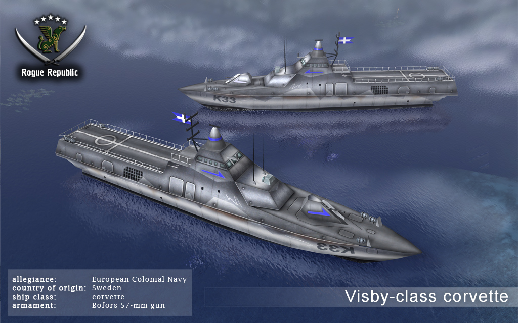 الصناعات البحرية للبلدان الاسكندنافية! Visby001