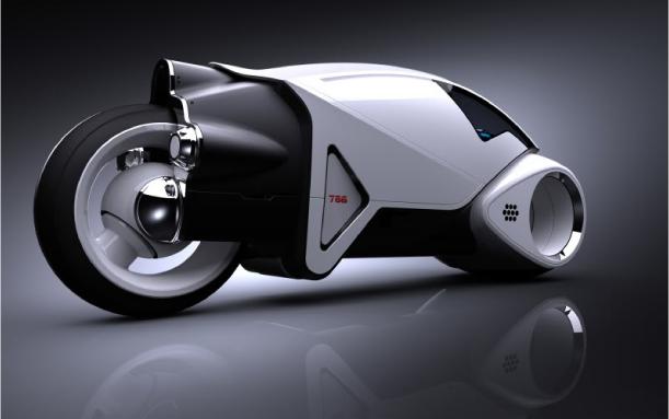 Les motos de films Papercraft-tron-white-light-cycle-L-1YhkEU
