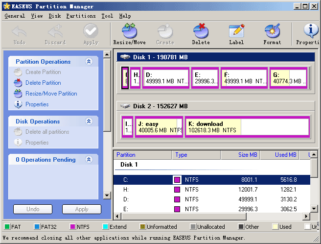 ASEUS Partition Master 9.2.2 Professional Edition 65279-easeus_partition_manager