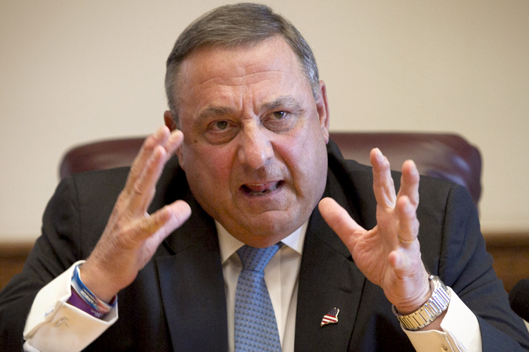 Gov. Paul LePig storms out of UMF ceremony Paul_lepage