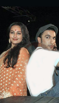 Shatrughan livid over Sonakshi-Ranveer link-up reports Sonakshi-ranveer3_big