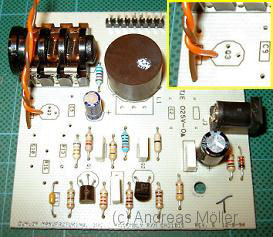 Cry Baby GCB95 True Bypass Mod + On/Off LED Pcb6