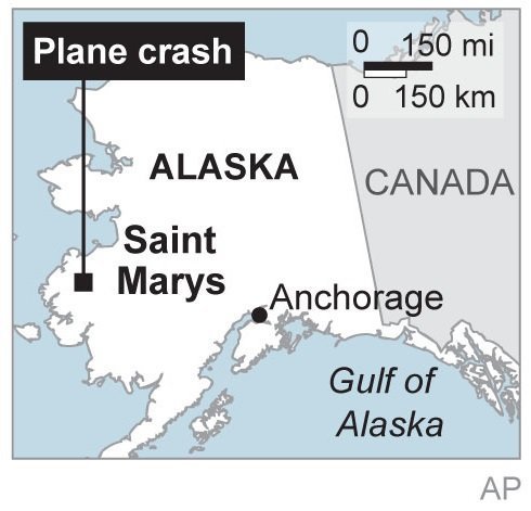 [Internacional] Passageira sobrevive a acidente de avião e busca resgate no Alasca Alaska-map-8d502138235a5483