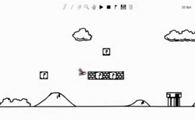 [WEB flash] Line rider v2.0 beta Line-rider-super-mario