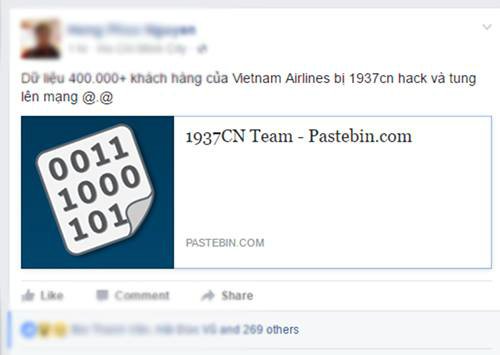 Topics tagged under -vietnam-airlines-bị-hack on Diễn đàn công nghệ thông tin | TechForum Ceo-vinalink-vietnam-airlines-nen-cong-bo-muc-do-nguy-hiem-cua-viec-lo-thong-tin-khach-hang-bb-baaac8Owqe