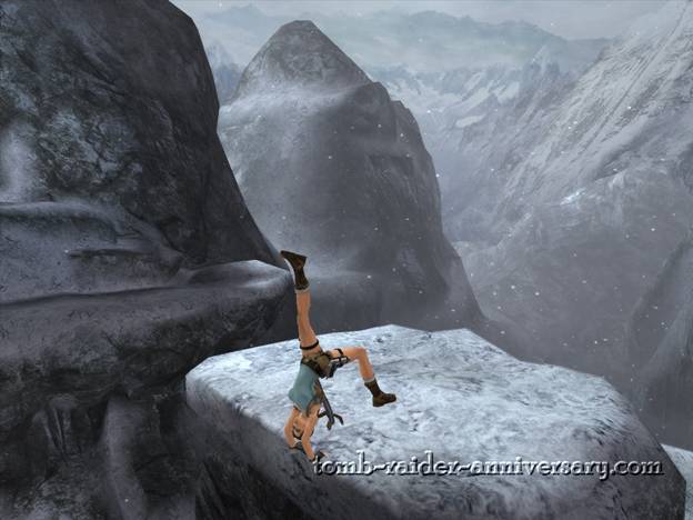      Tomb raider anniversary   Level1_Mountain_Caves_image005