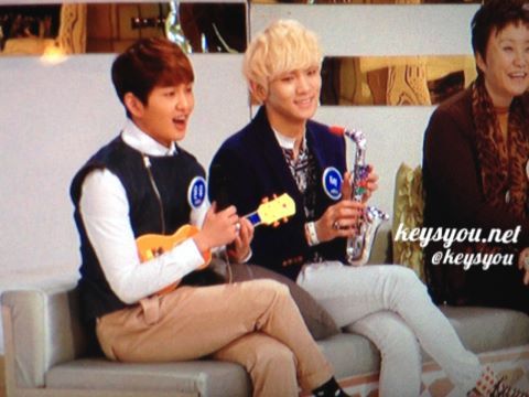 130311 Onew & Key @ SBS 1000 Song Challenge Tumblr_inline_mji104ZtIi1qz4rgp