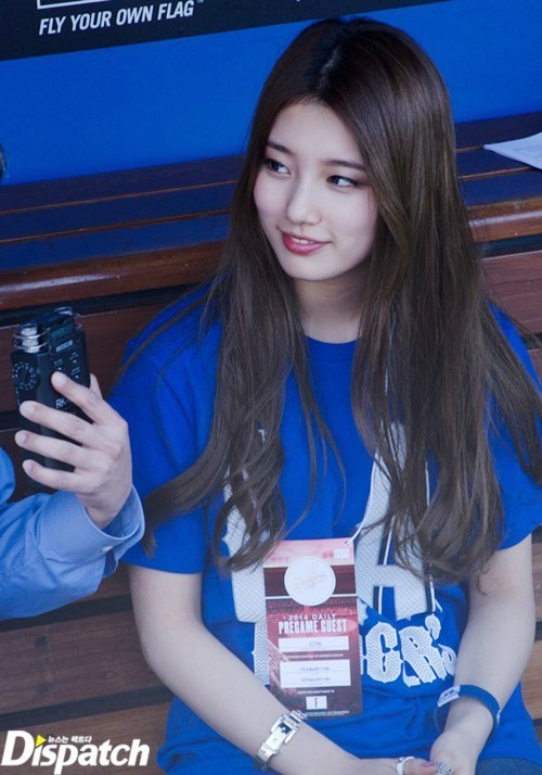 [المزيد من الصور] Suzy في مباراة LA Dodgers مع Ryu Hyun Jin و اللاعبين LA Dodgers….!! Tumblr_inline_n6jrgqQ4LI1rfvhz1