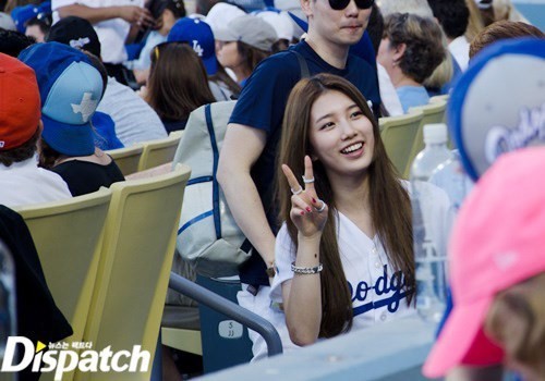 [المزيد من الصور] Suzy في مباراة LA Dodgers مع Ryu Hyun Jin و اللاعبين LA Dodgers….!! Tumblr_inline_n6jqde8SCe1rfvhz1