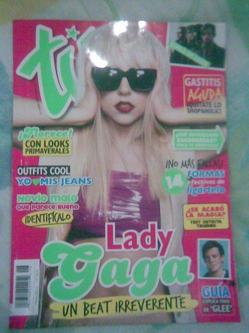 Lady GaGa en la portada de la revista TÚ Tumblr_kz1rn8y9ee1qa0jf2