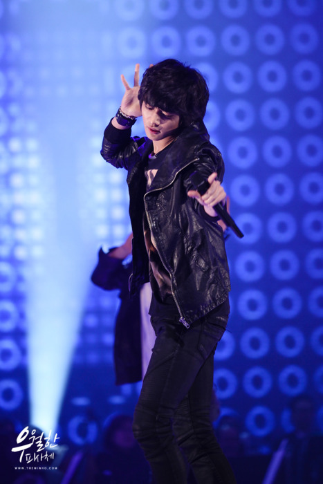 110303 Minho @ KBS Founding Anniversary Special Tumblr_lhmor6GLUc1qcl8qx