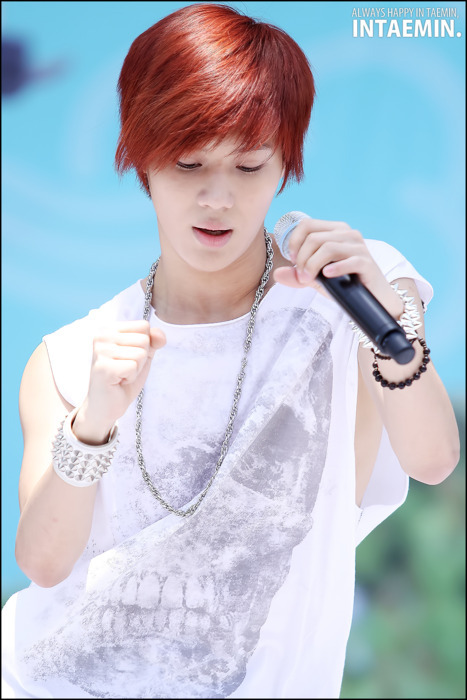 Gorgeous Taemin @ ‘Walk for the 4th Forbidden  Tumblr_lm1qw5bZuL1qcl8qx