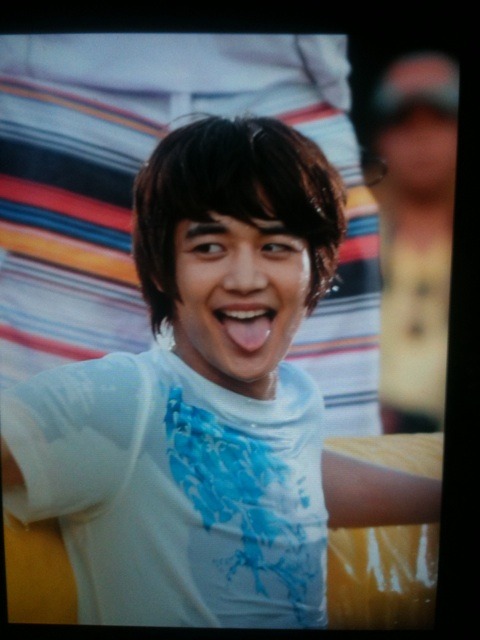 110605 Minho Recording Dream Team  Tumblr_lmbstsC3WY1qcl8qx