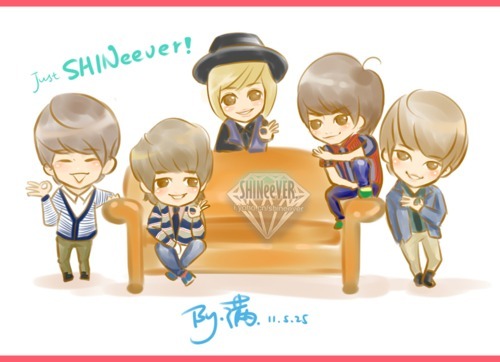 So cute!! SHINee FANARTS <3 <3 <3 Tumblr_lmv9kcioze1qd0fz8