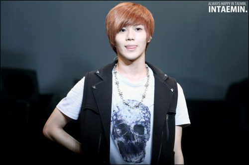 Taemin @ Japan LIVEDAM VMAJ Charity event in Fukuoka 110615 → Tumblr_lmzlpbimzM1qcl8qx