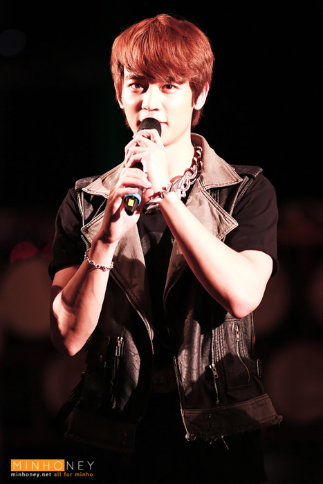 110804 Minho @ Sacheon World Percussion Festival Opening Celebration  Tumblr_lphn74L33A1qcl8qx