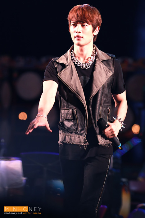 110804 Minho @ Sacheon World Percussion Festival Opening Celebration  Tumblr_lphn8ccQqg1qcl8qx