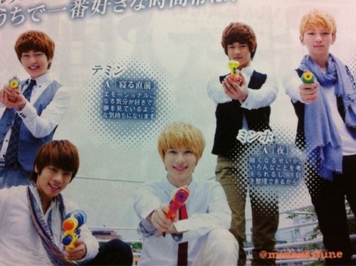 Sparkling SHINee for Japanese magazine “The Monthly Television" Tumblr_lqjcznZx8l1qdqk51