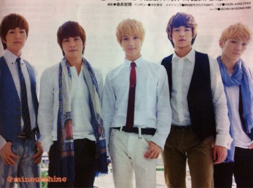 Sparkling SHINee for Japanese magazine “The Monthly Television" Tumblr_lqjd006Mzc1qdqk51