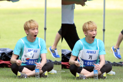 110827 Key @ MBC 3rd Idol Star Athletics Championships  Tumblr_lqp0184Hrp1qcl8qx