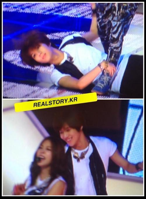 [FA/250812] TaeMin & BoA - Only One @ MBC Music Core  Tumblr_m9cdhqQJbs1qcl8qx