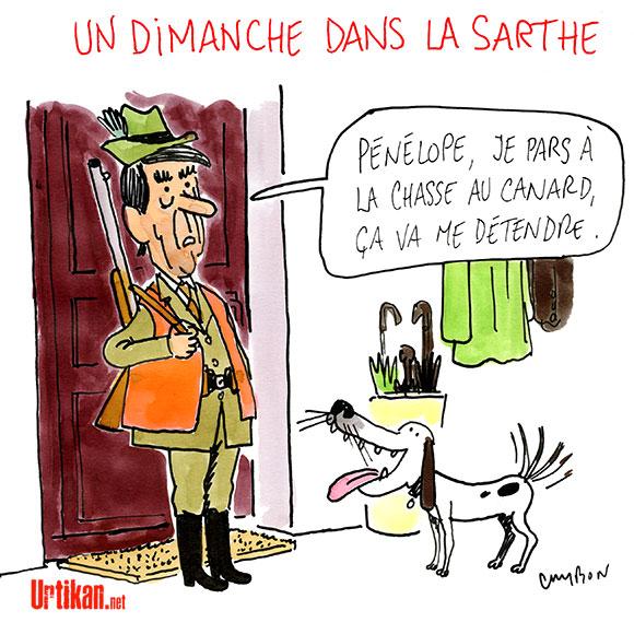 Le dessin du jour (humour en images) - Page 3 170210-fillion-canard-week-end-cambon