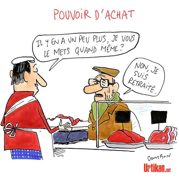 Le dessin du jour (humour en images) - Page 13 180301-pouvoir-d-achat-retraite-cambon