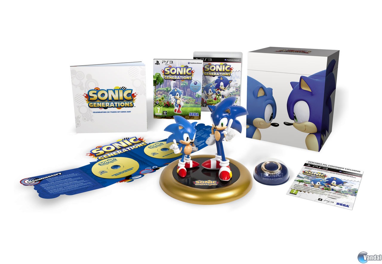 SOnic Generations Coleccionista 20119716396_1