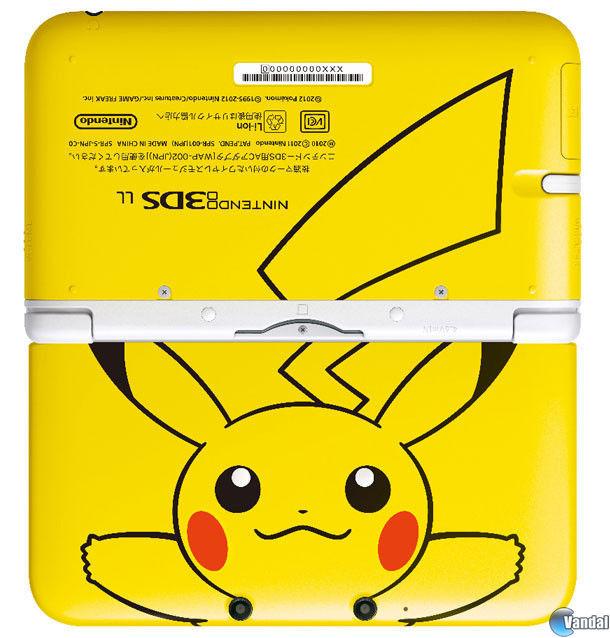 Una Nintendo 3DS XL de Pikachu llega en septiembre a Japón 201281764159_3