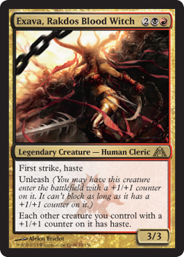 Exava, Rakdos Blood Witch Nemvfym0da_EN