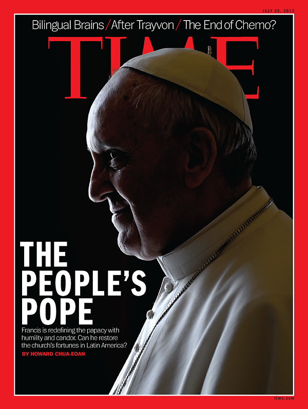 Papa: cornuto per il Times 20130729_600