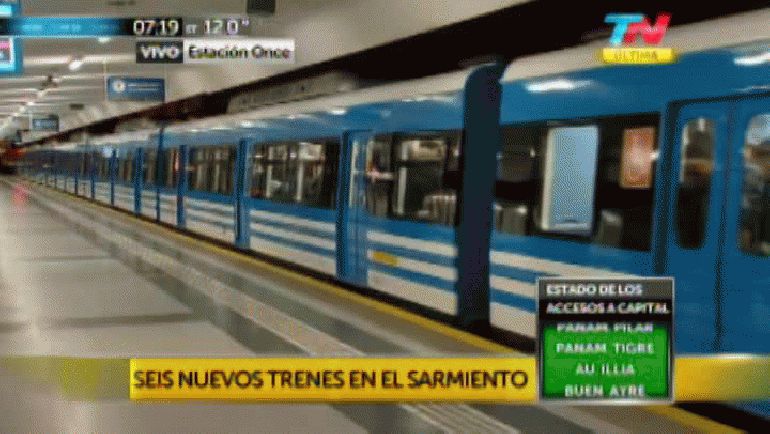 La Presidente aseguró que ningún pasajero podrá viajar colgado en los nuevos trenes 0011315646