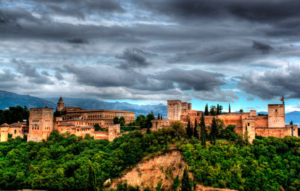 Kraljevina Španija Alhambra-Spain-HDR-photography