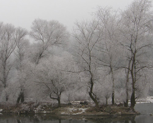 صور شتاء اوروبا Strumariverinwinter