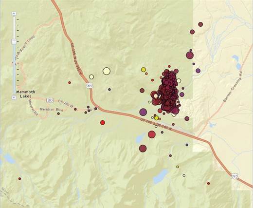 Californie:Plus de 600 petits tremblements de terre ont secoué la région de Mammoth Lakes en moins de 36 heures  Mammoth-quakes_e6910c037372fd8aaf1d4318472616c8.nbcnews-ux-520-440