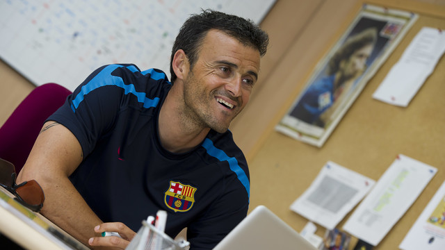 Luis Enrique, entrenador del FC Barcelona para las próximas dos temporadas 2011-05-27_ENTREVISTA_LUIS_ENRIQUE_018.v1400523879