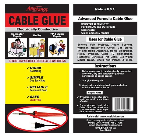 Ambiance Conductive Cable Glue 135650