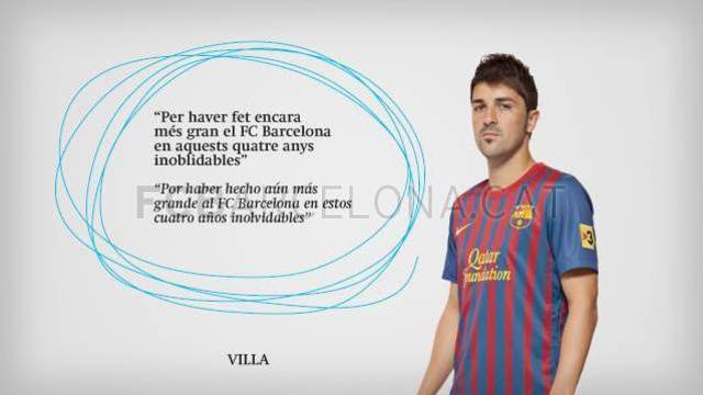 [ صــور ] "روسيل" ونجوم البارسا : " شكراً لك يا غوارديولا .. ولن ننسى مافعلته قط"  Villa-Guardiola-Frases-Jug-Optimized.v1339494293