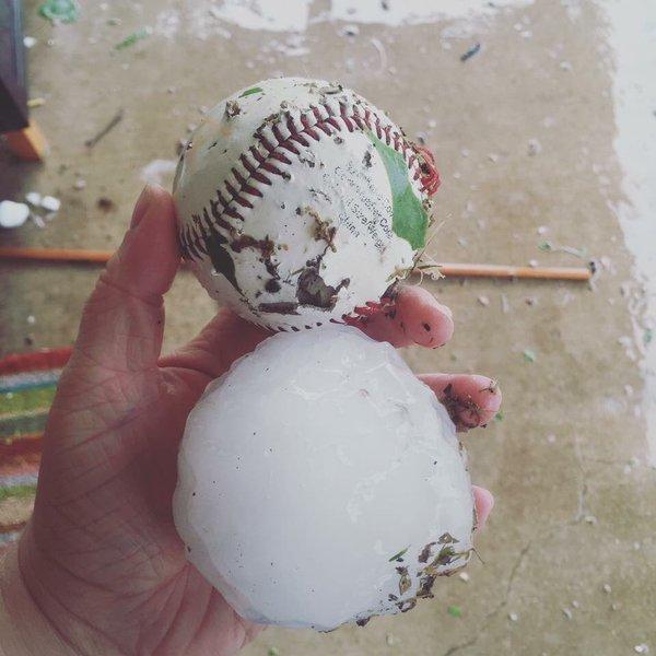 **BEN** Texas Gets Pounded By Softball Sized Hail/High Winds/Flooding Wylie_hail