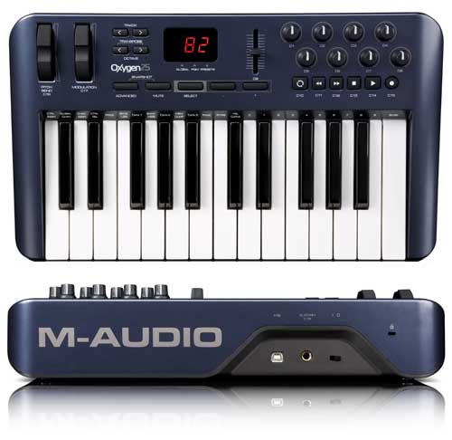 midi para inserir as notas no pc M-audio-oxygen-25-457172