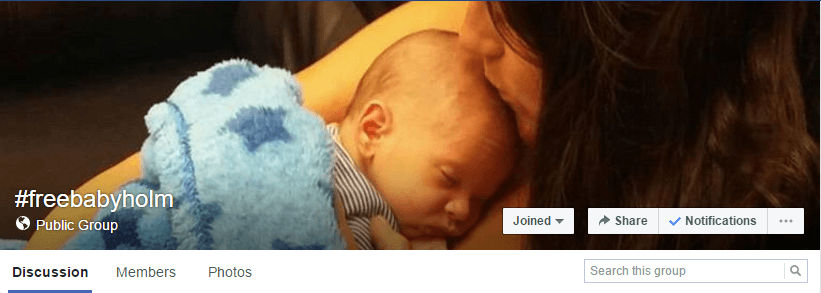 FBI Investigates Baby Kidnapped from Couple in Alabama Who Declined Birth Certificate and SSN Holm-FB-page