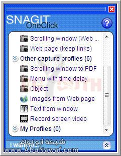 شرح البرامج SnagiT 8.2.3 النسخة الأخيرة + الشرح الكامل‎ Snagit10ab3