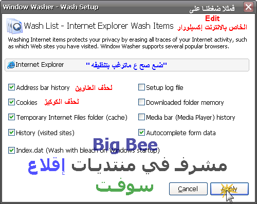  Window Washer  اقوى برنامج لتنظيف الجهاز، ومسح الكوكيز، تسريع الكمبيوتر 4
