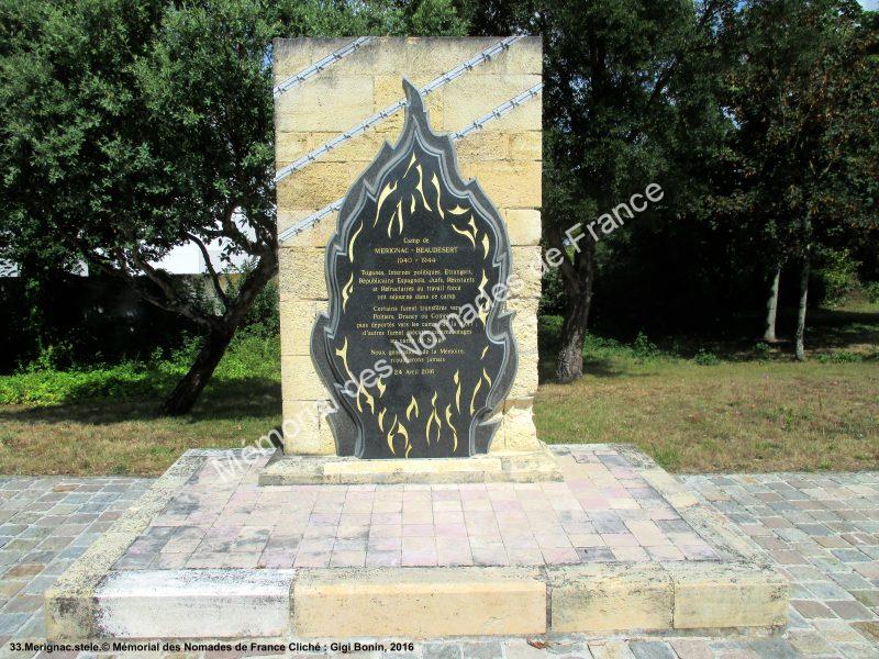 LE CAMPS DE MERIGNAC BEAUDESERT 33.Merignac.stele_.%C2%A9Gigi-Bonin-2016