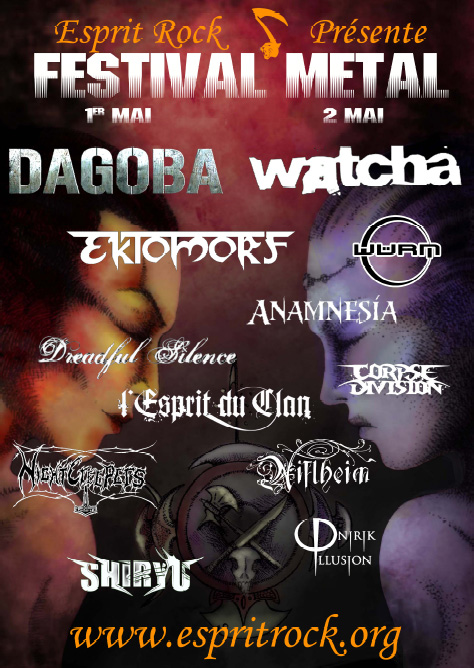 Festival Métal les 1er et 2 mai (Dagoba, Ektomorf, ...) Fly17